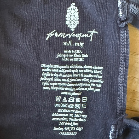 NWOT - FP Movement Good Karma Onesie M/L - Picture 9 of 9